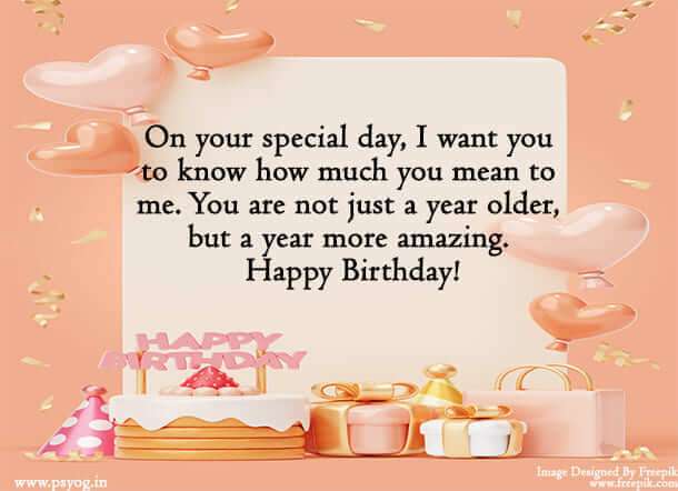 heart touching birthday wishes for someone special