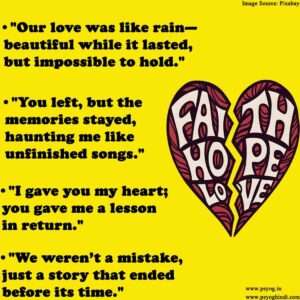 love failure quotes