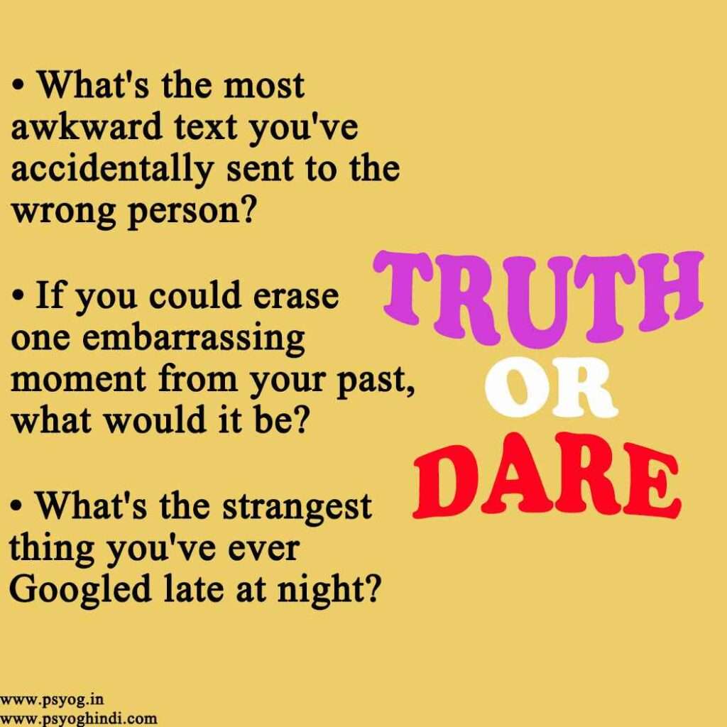 truth or dare questions for friends