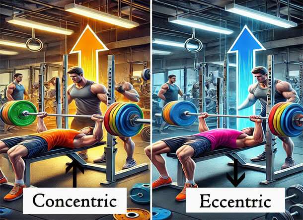 eccentric overload exercises