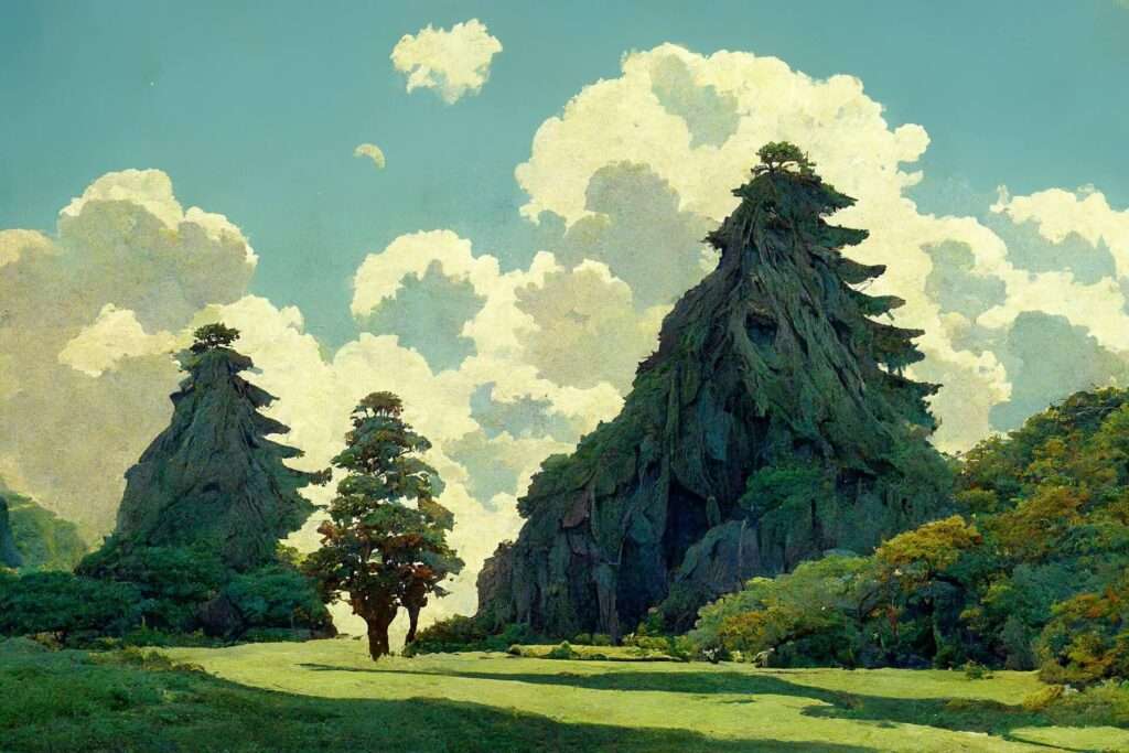 Ghibli Style Image Wallpaper 1
