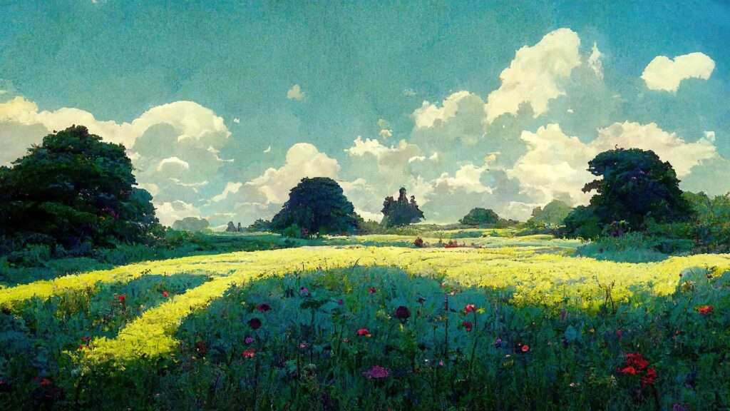 Ghibli Style Image Wallpaper