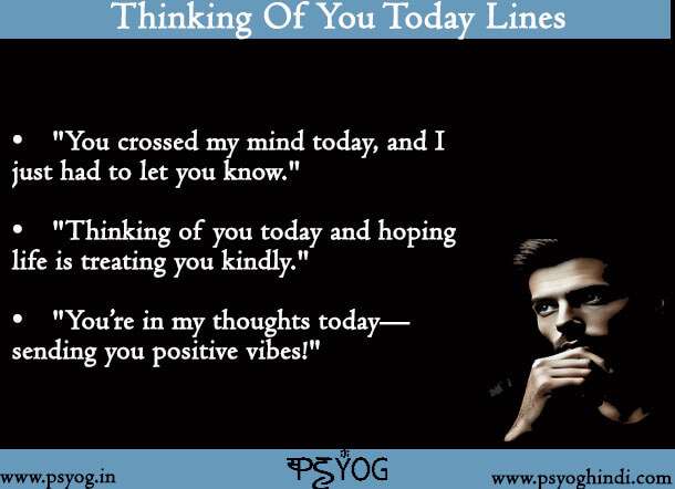 thinking of you today