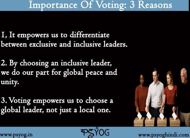 3 reasons why it is important to vote