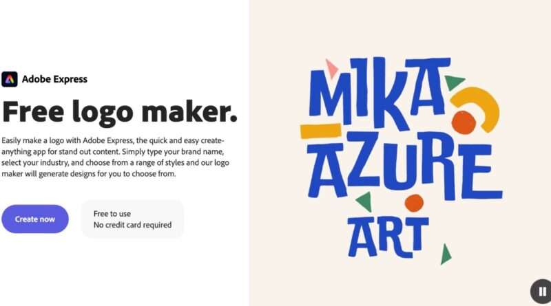 adobe express logo maker