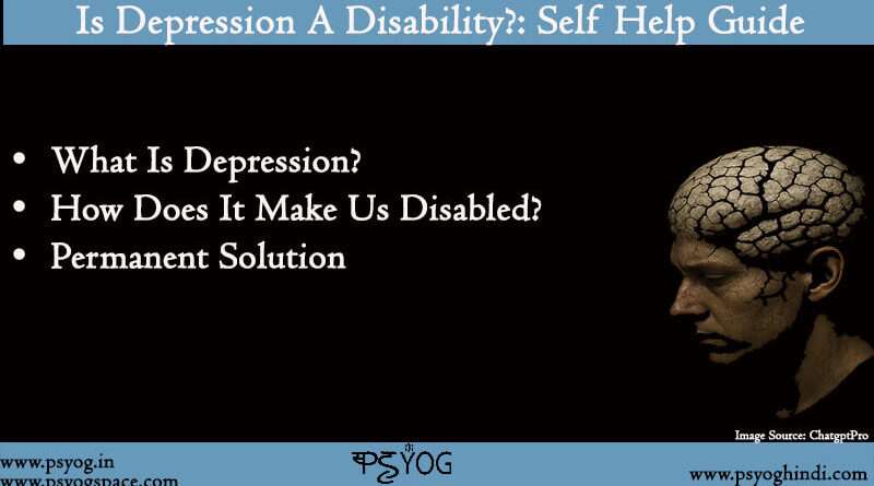 is depression a disability