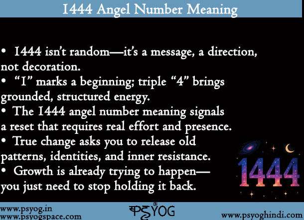 1444 Angel Number Meaning