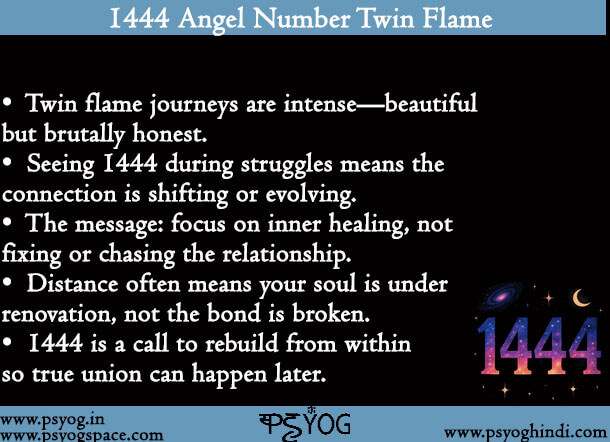 1444 Angel Number twin flame