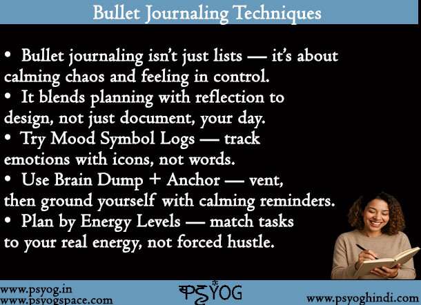 Bullet Journaling Techniques
