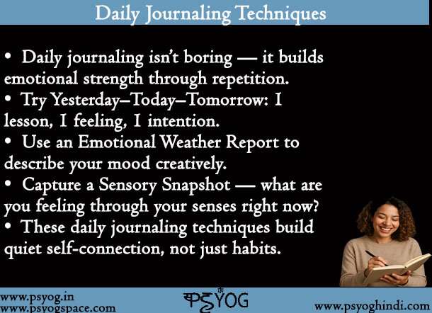 Daily Journaling Techniques