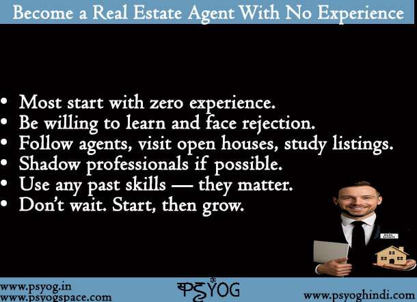 How to Become a Real Estate Agent With No Experience
