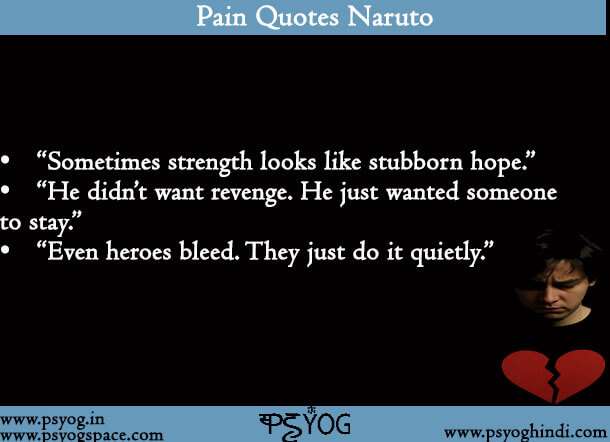 Pain Quotes Naruto