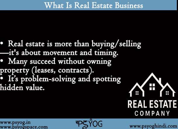 What Is Real Estate Business