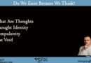 i think therefore i exist