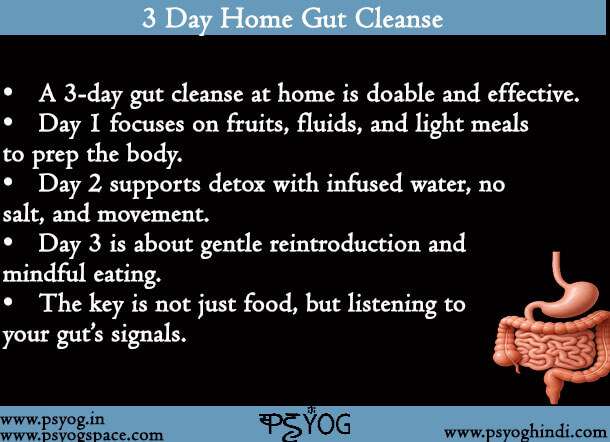 3-Day Gut Cleanse At Home