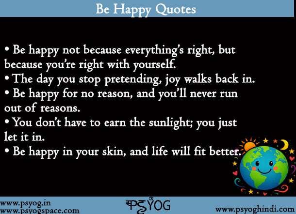 Be Happy Quotes