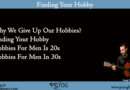 hobbies for men