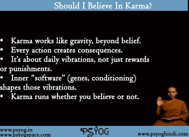 Should I Believe In Karma