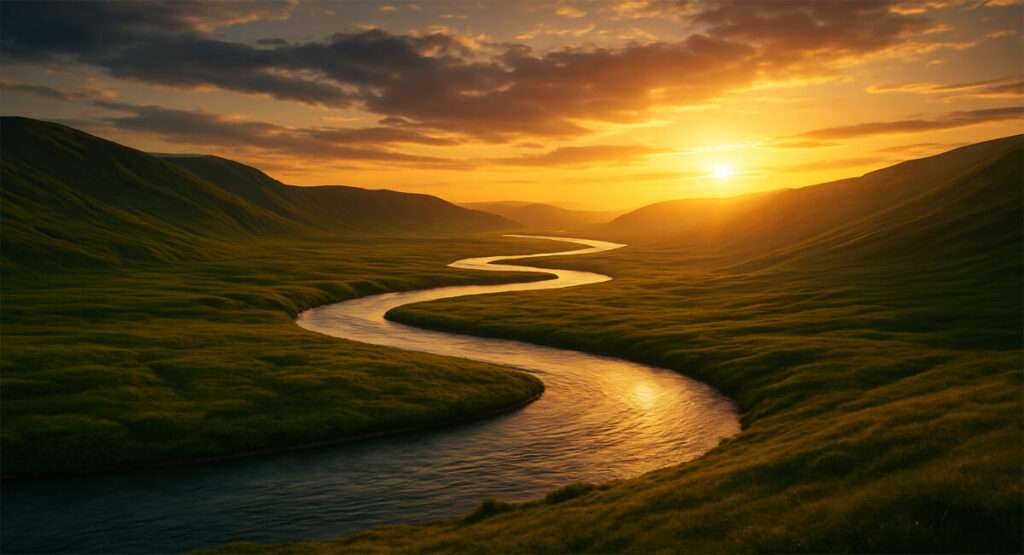 go with the flow quotes image representing the flow of life